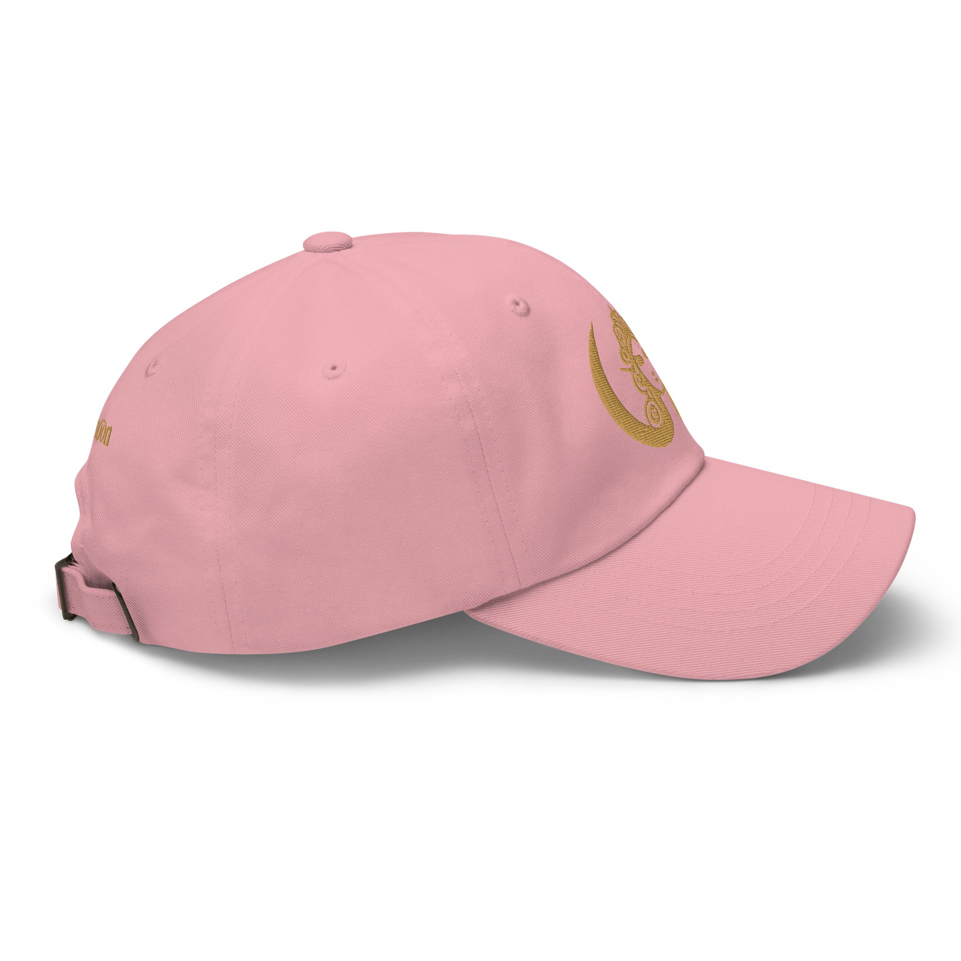 CIRCEMOON Rose Quartz Goddess Emblem Cap - pink and gold product image (5)