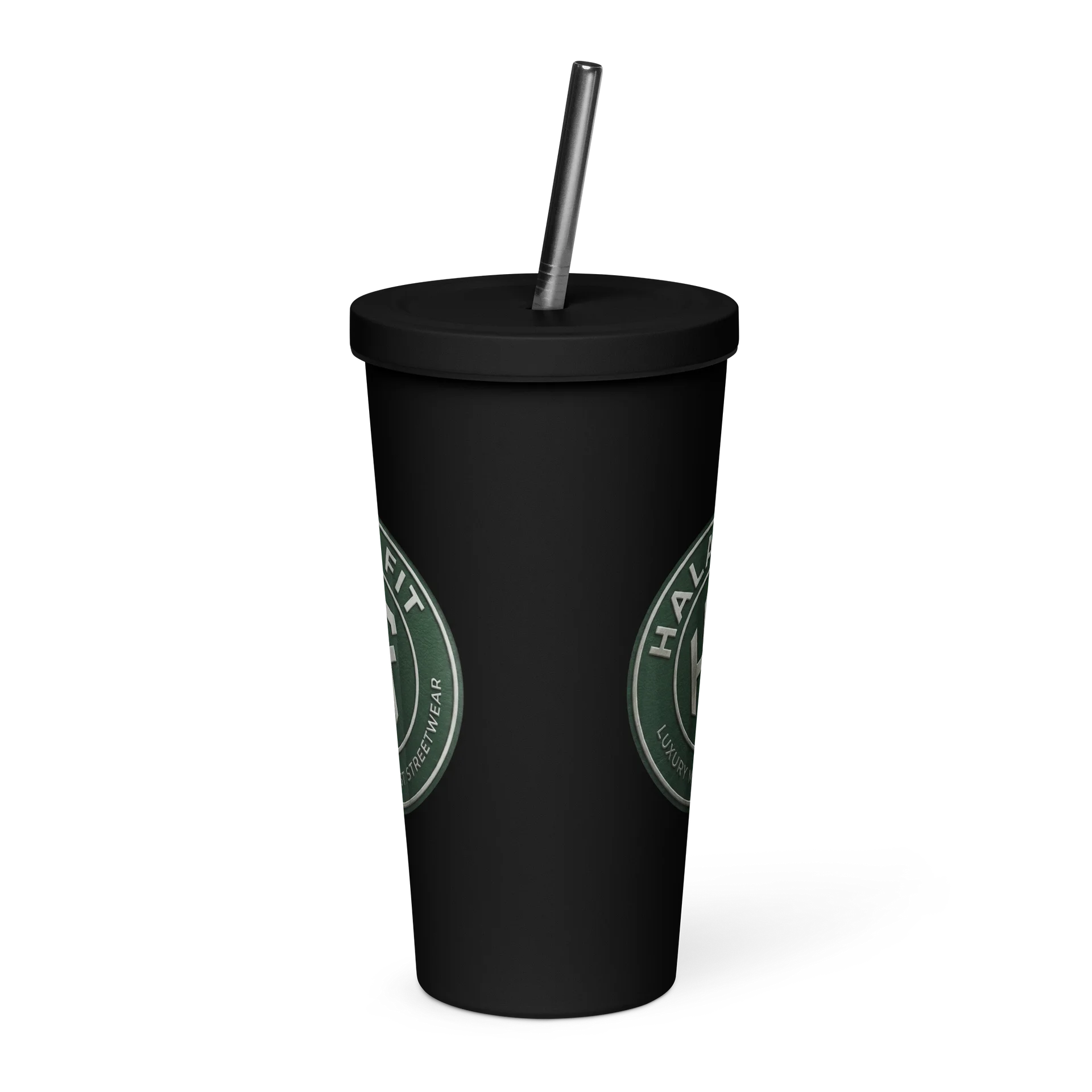 Halal Fit - Black Tumbler with Straw product image (1)