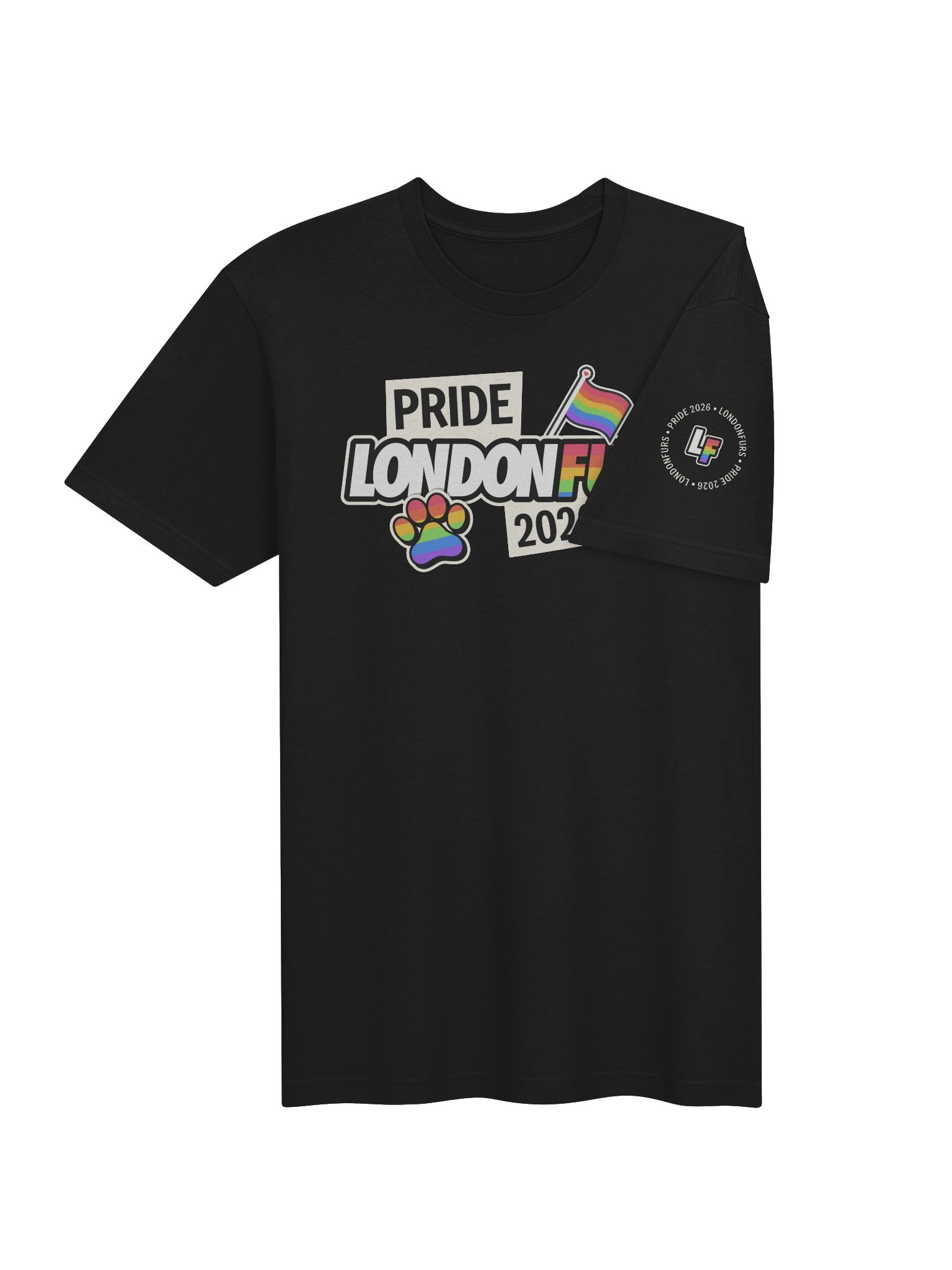 LondonFurs Pride '26 - T-shirt product image (4)