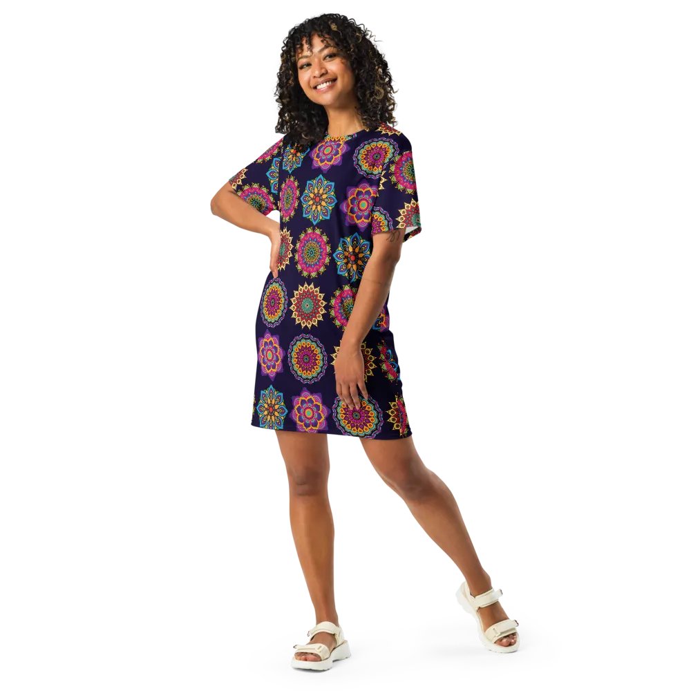 Kaleidoscope Mandala T Dress product image (11)