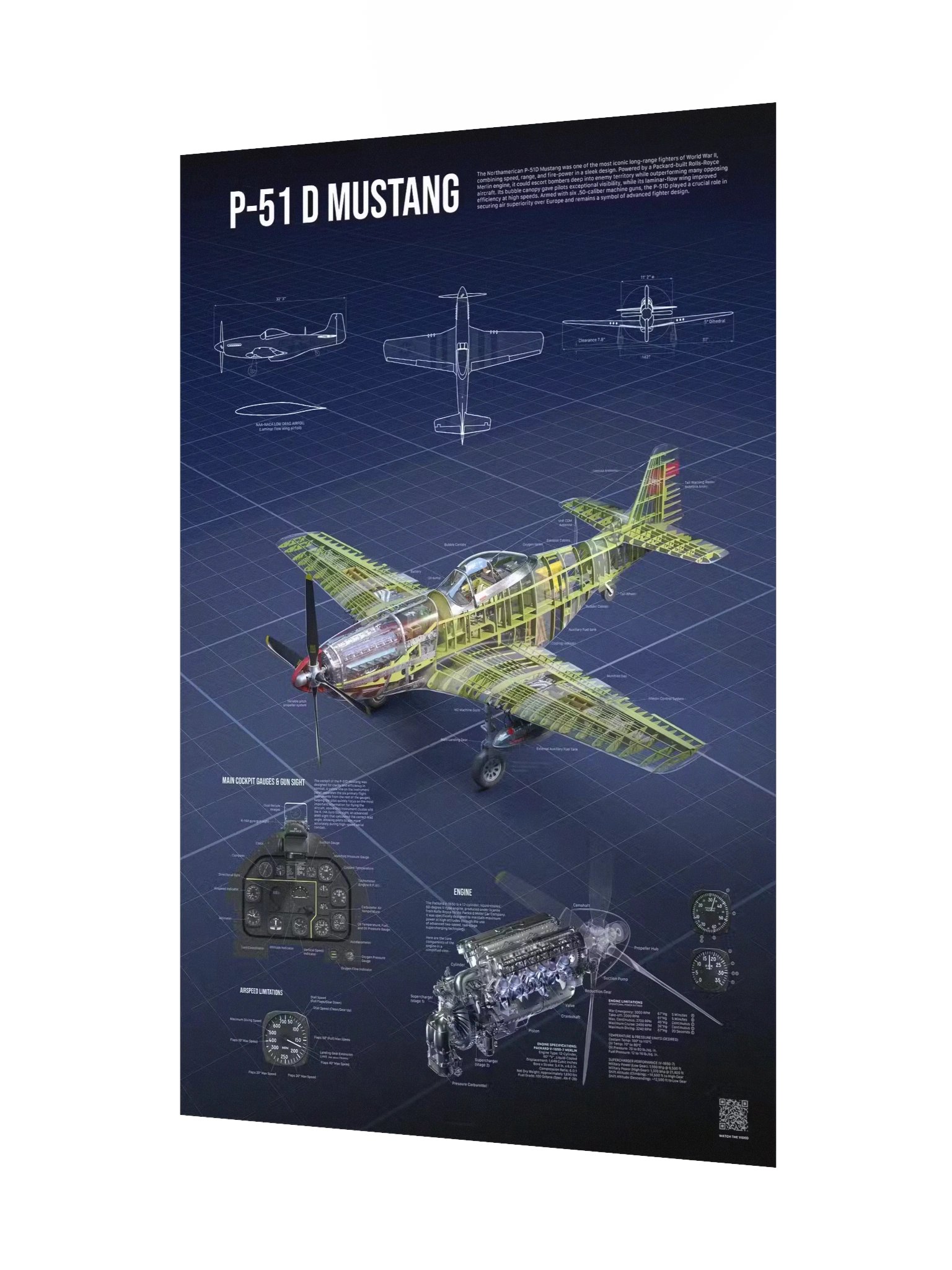 P-51 D Mustang Poster product image (1)