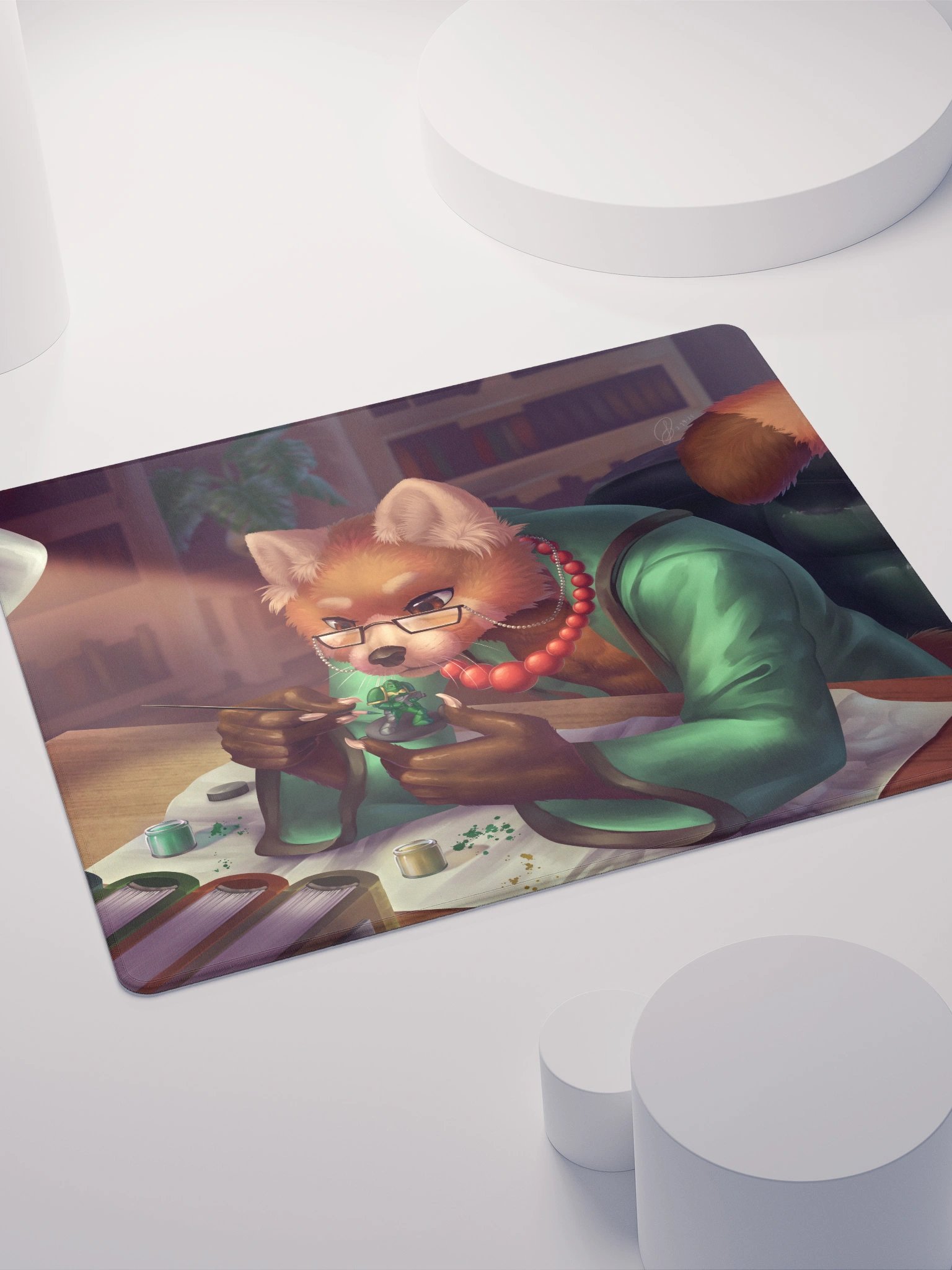 Painterly Panda - Mouse Pad product image (7)