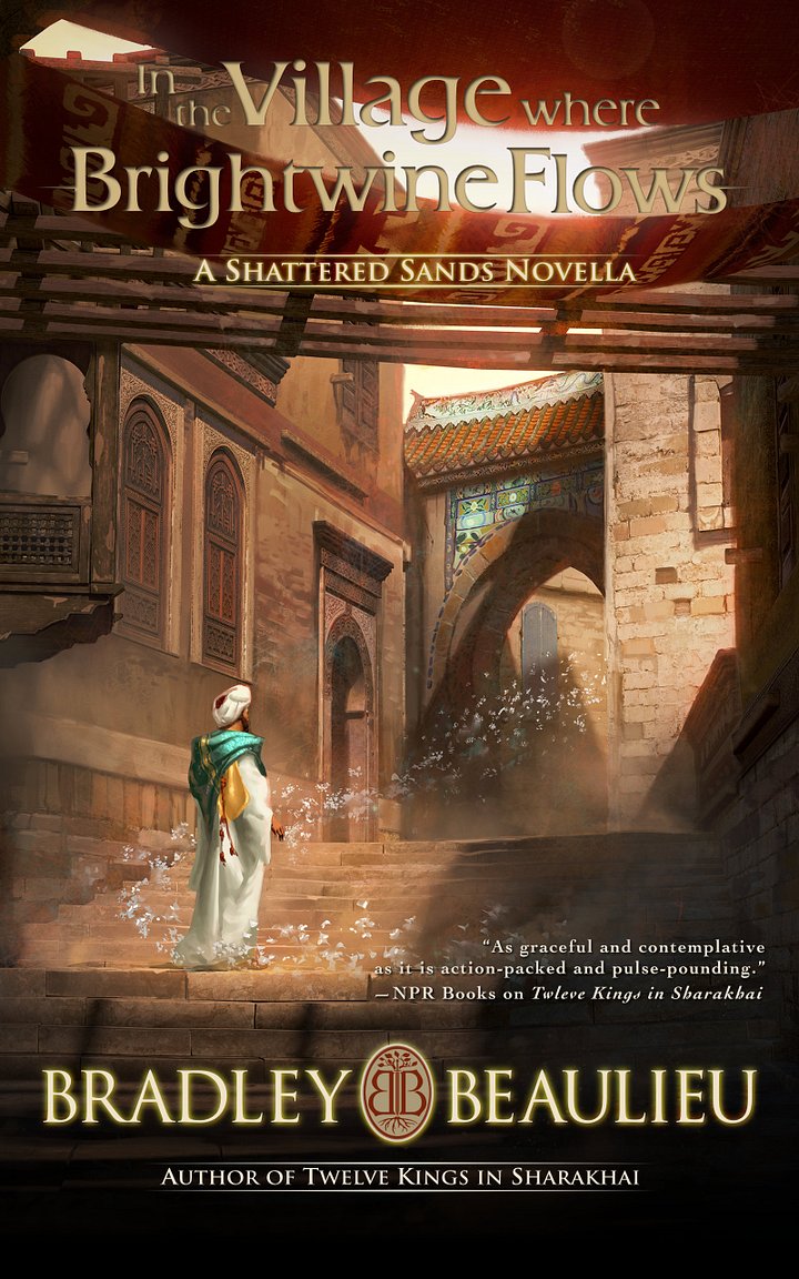 In The Village Where Brightwine Flows Signed Hardcover product image (1)