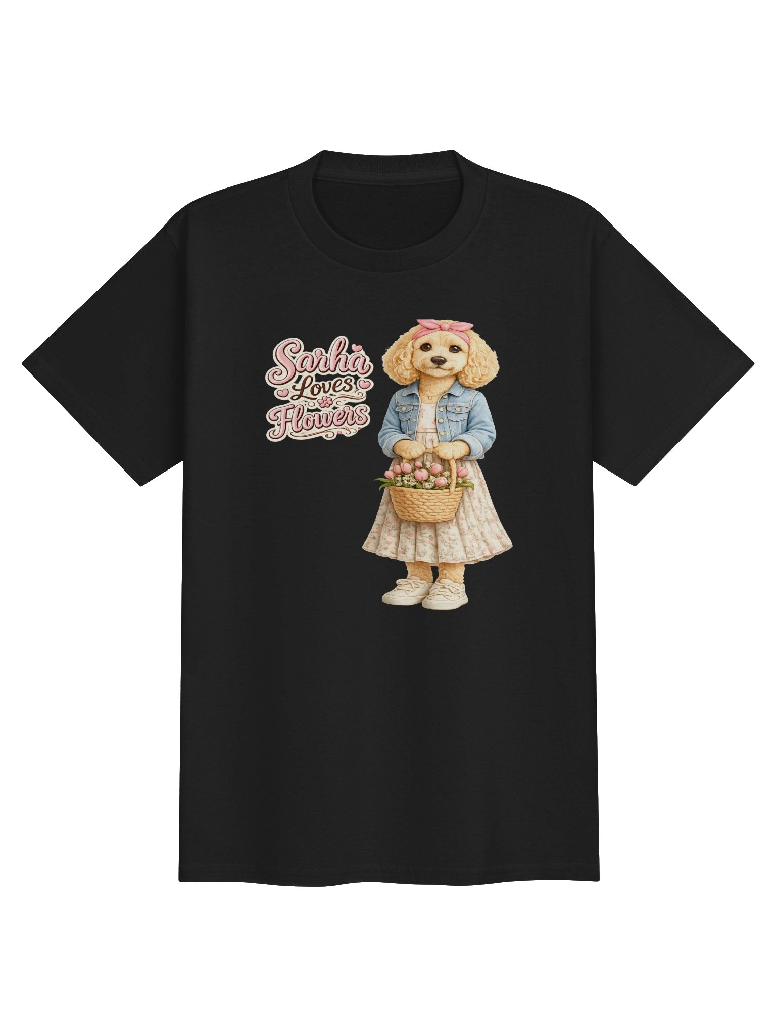 Sarah Loves Flowers Youth Tee product image (2)