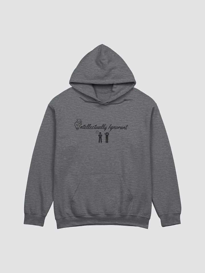 Intellectually Ignorant Hoodie ( Black Logo) product image (4)