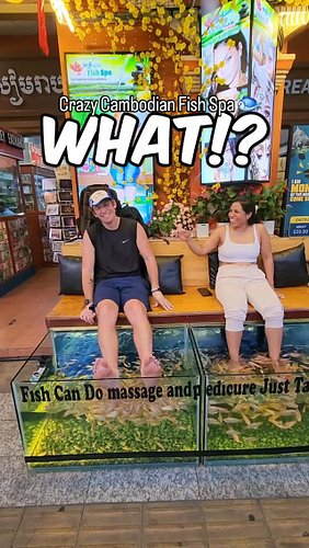 This $3 Fish Spa in Cambodia Was INSANE 🐟

I finally tried one of Cambodia's famous fish spas in Siem Reap, where hundreds of...