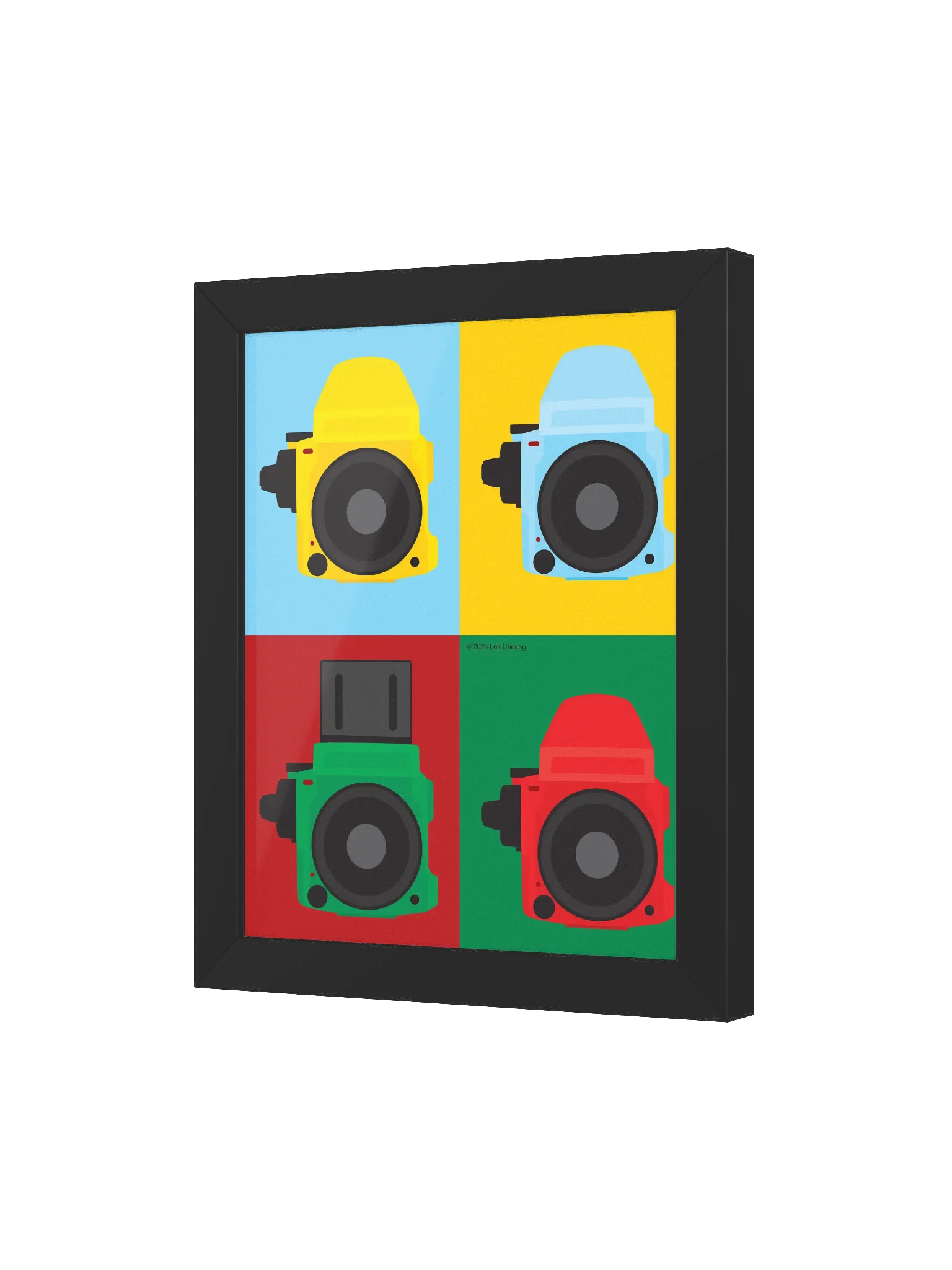 M 645 Four Colours - Framed Poster product image (40)