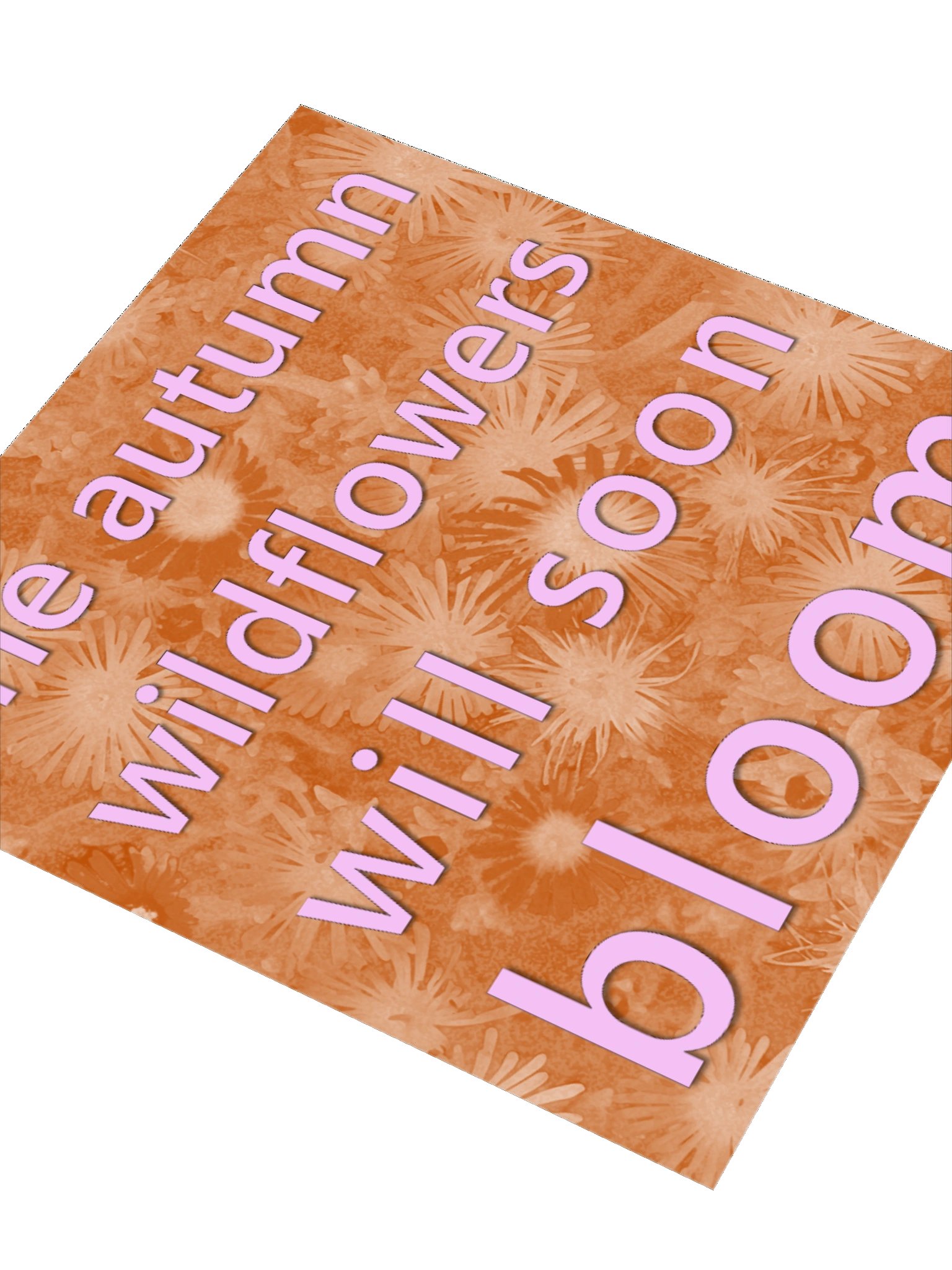 Autumn Wildflowers Sticker product image (4)