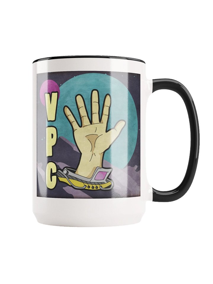 Throwback VPC5 logo coffee mug product image (1)