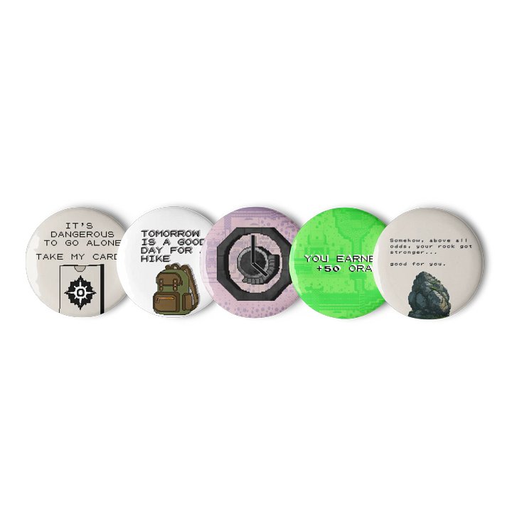 Tomorrow Pin Button Set product image (1)