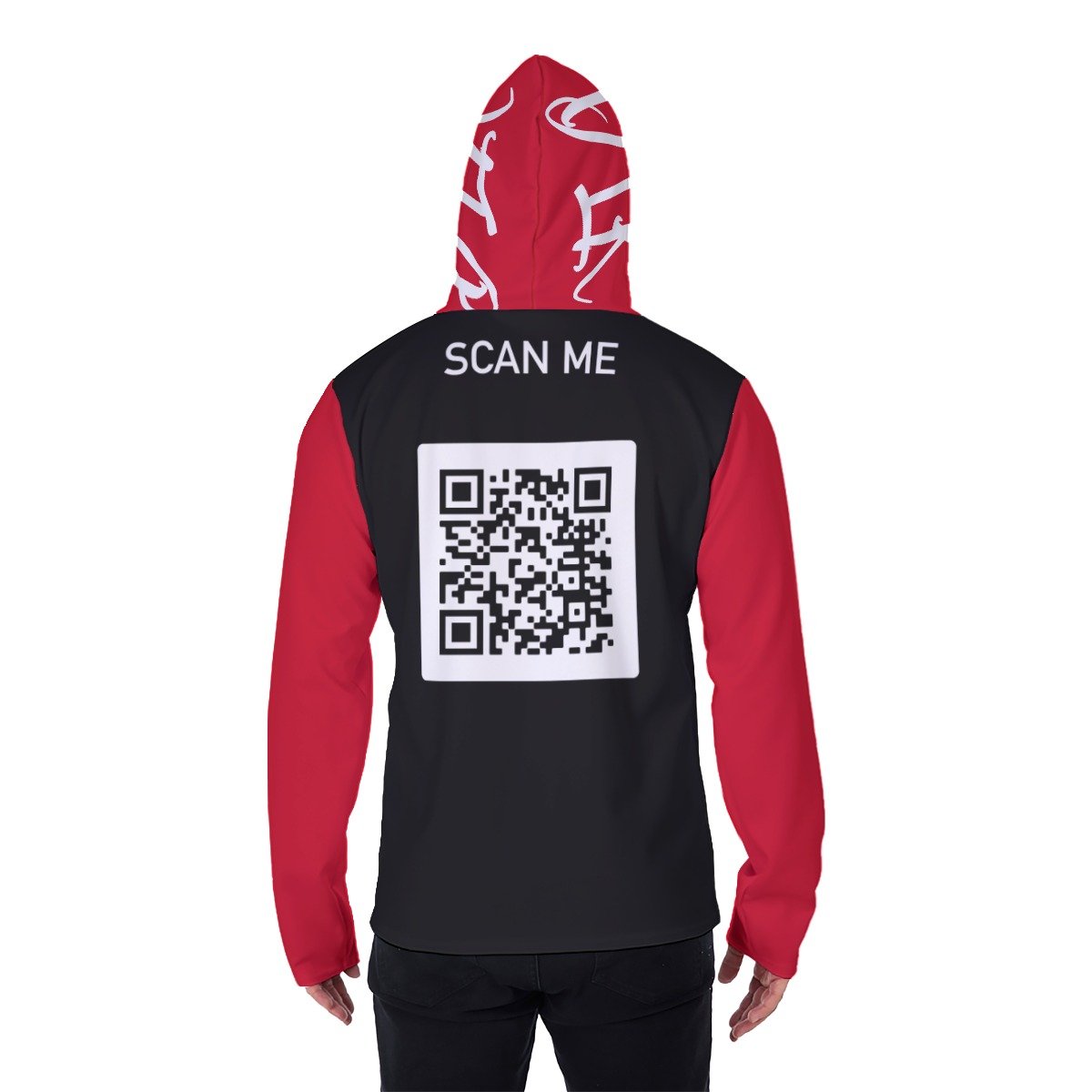 All-Over Print Men's Heavy Fleece Hoodie With Mask product image (4)