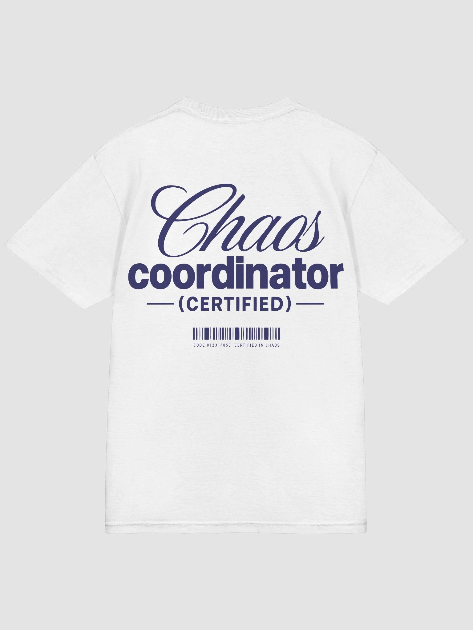 Team T-Shirt - Chaos (White) product image (4)