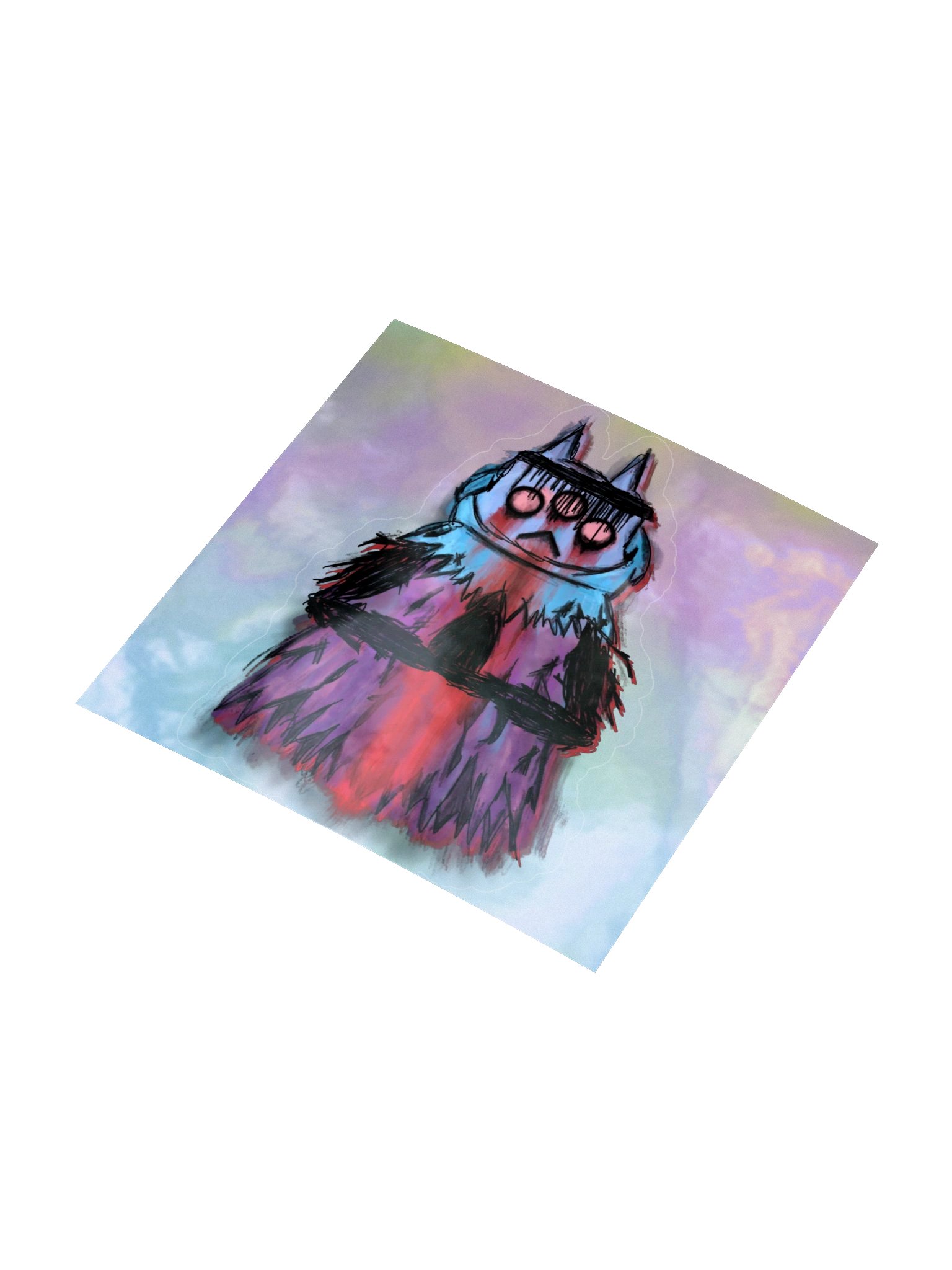 The Squarsh Who Waits Sticker product image (3)