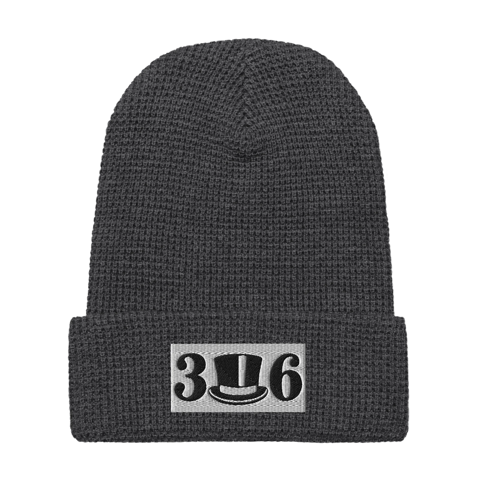 3 HAT 6 Waffle Beenie product image (1)