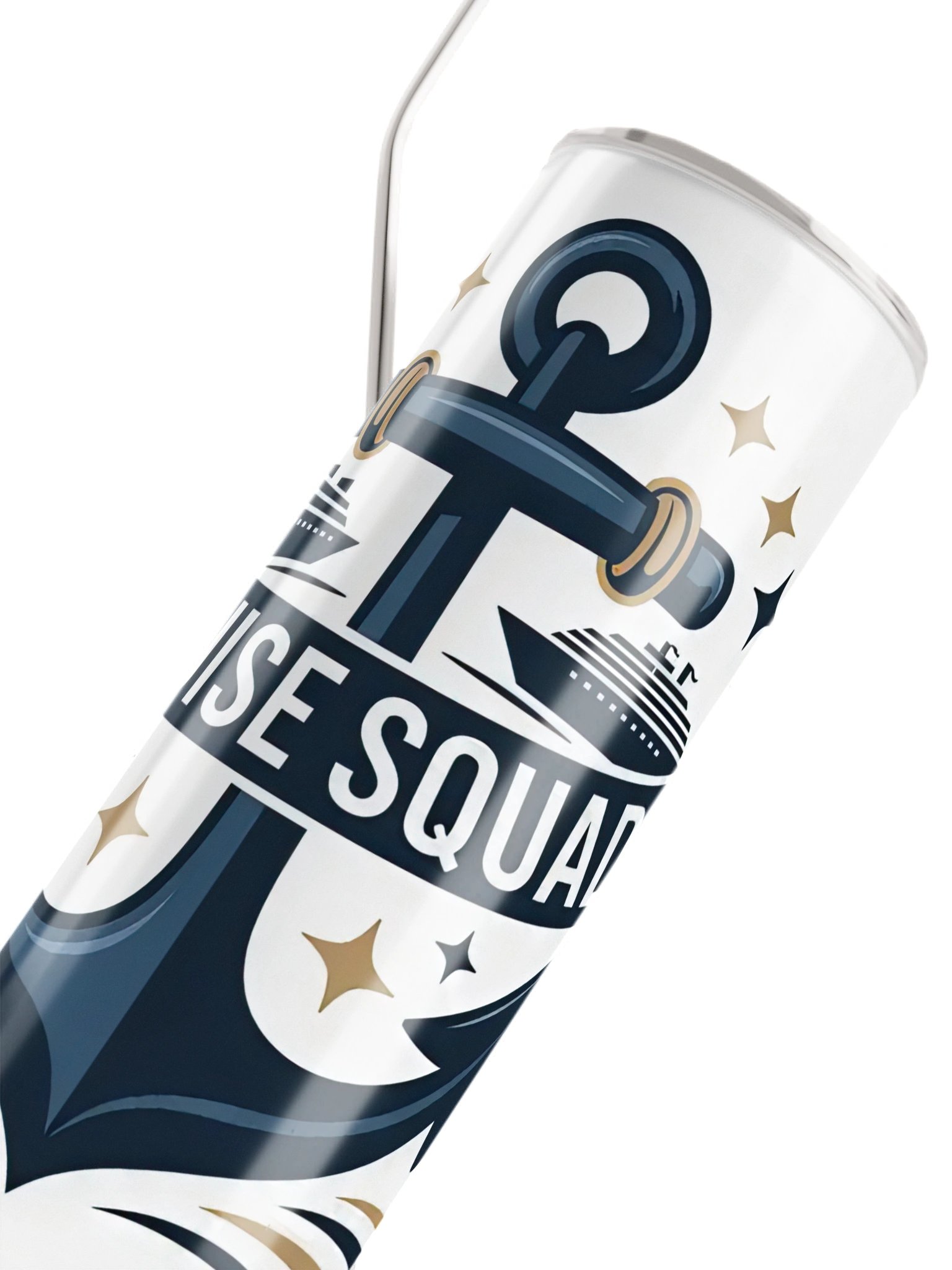 Cruise Squad Stainless Steel Tumbler | Cruise Group Vacation Cup product image (4)