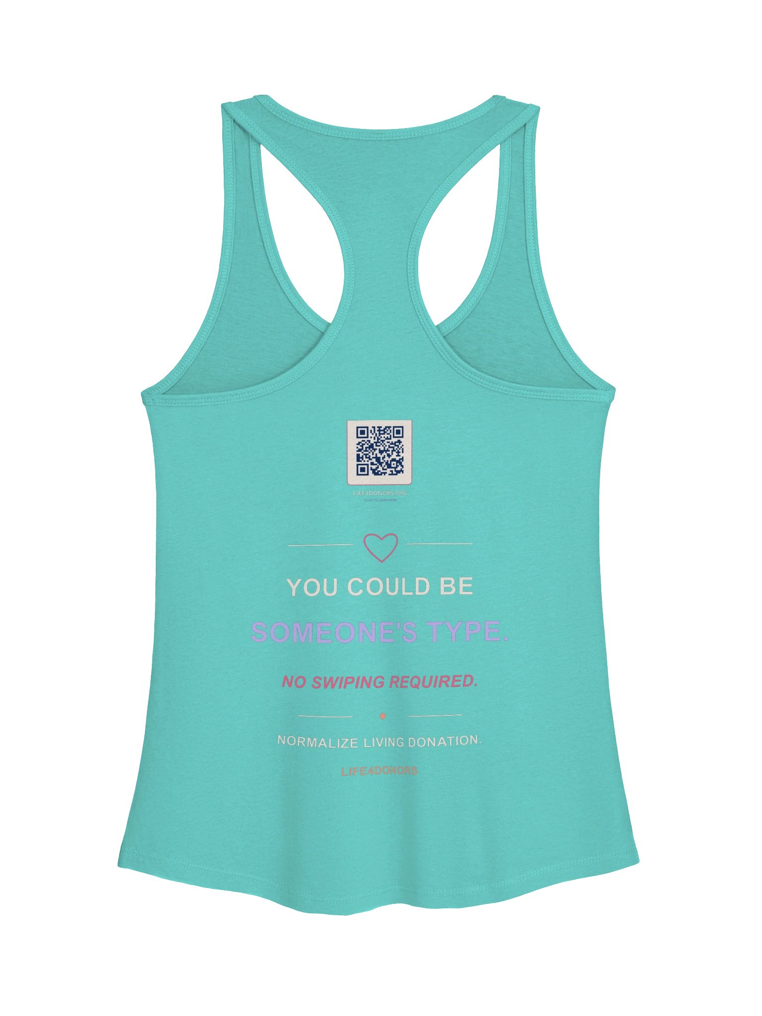 Someone’s Type — Living Donor Racerback Tank product image (14)