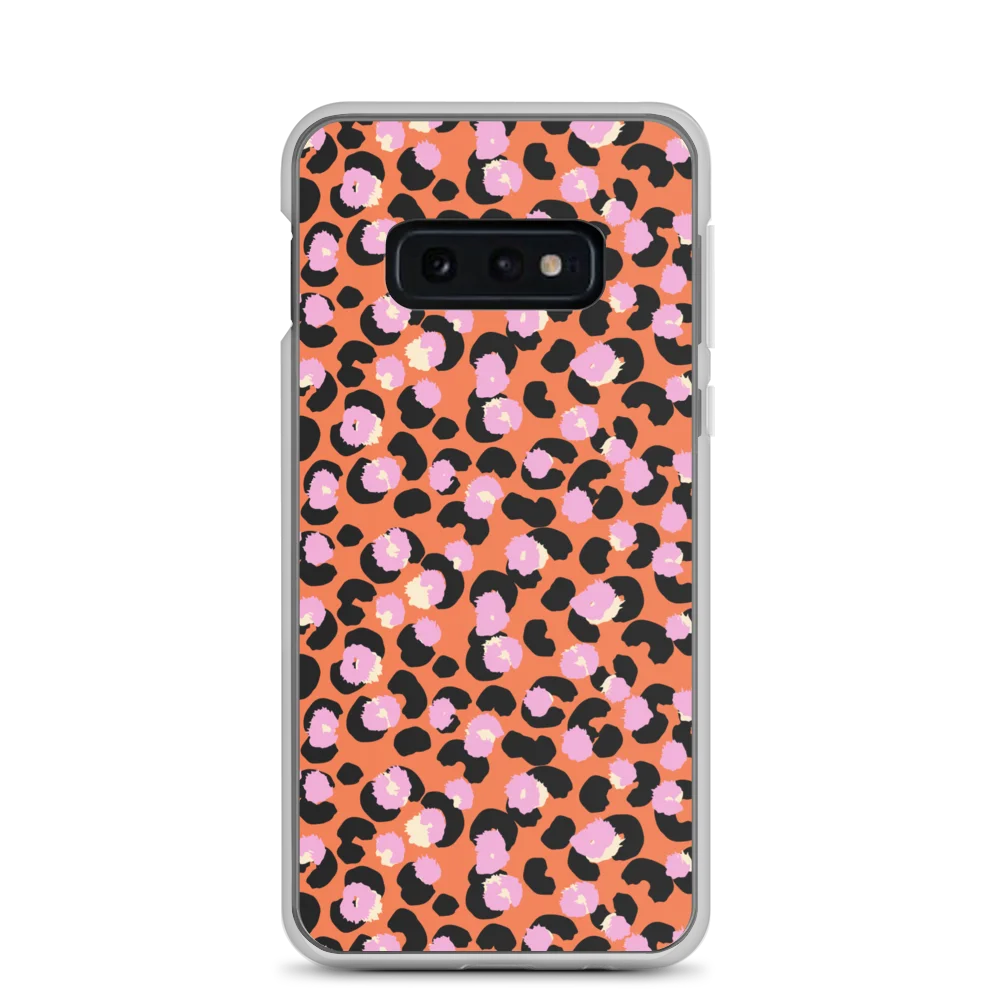 Stylish Bold Leopard Print Clear Case for Samsung Phones product image (3)
