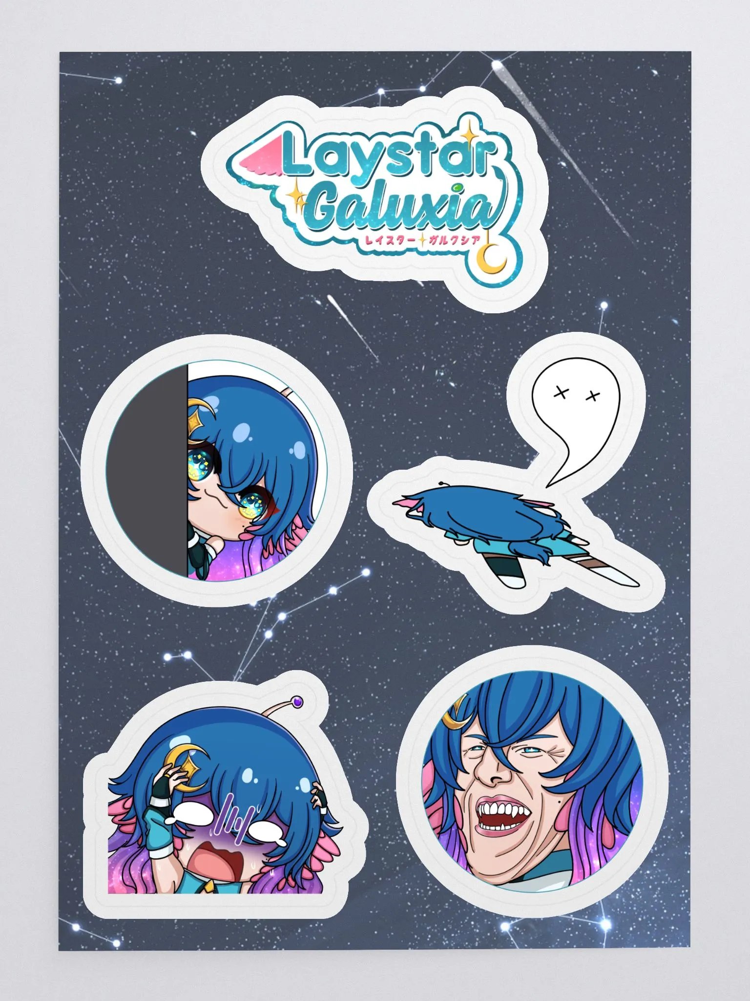 Laystar's Sticker - Sheet A product image (3)