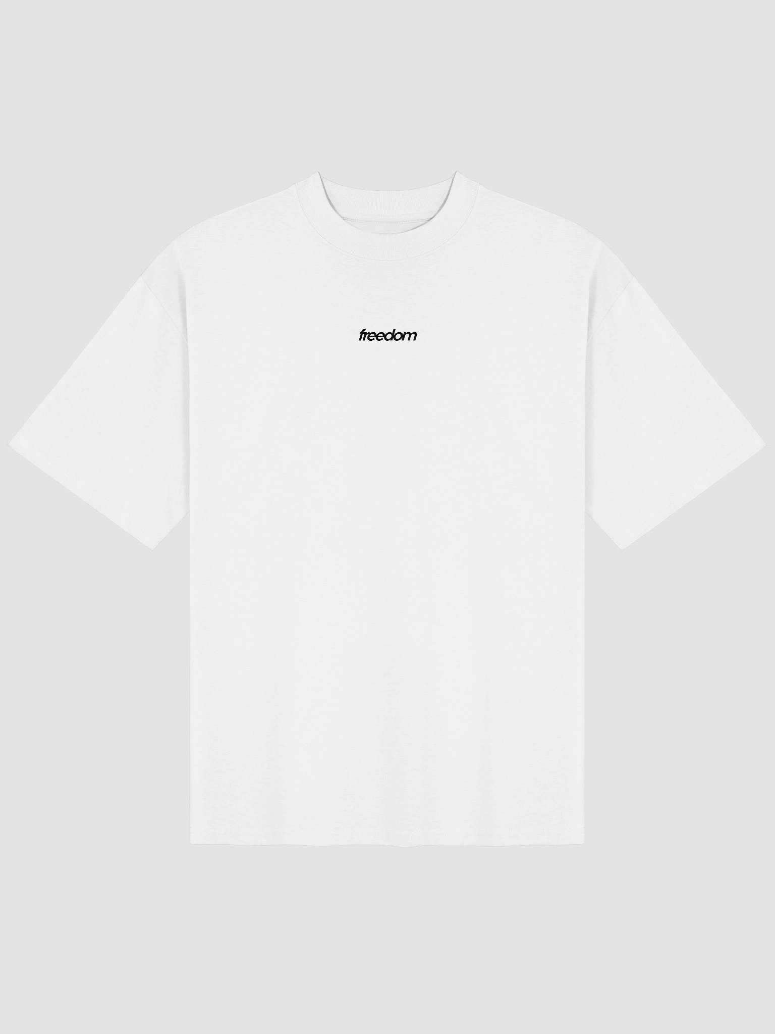 Oversized Freedom Tee B&W product image (2)