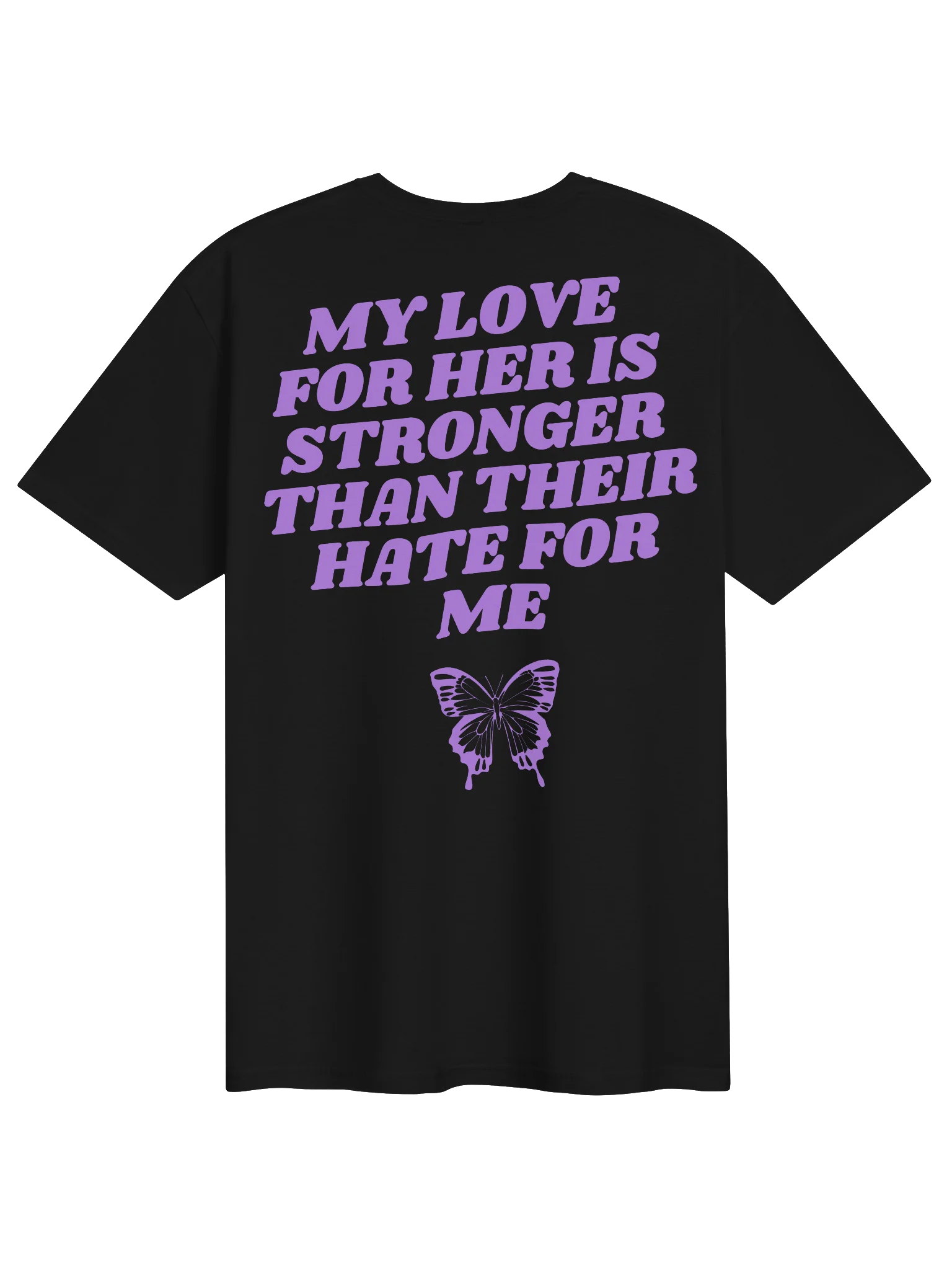 Love Wins LGBTQ+ T-Shirt | My Love for Her Is Stronger Than Their Hate | Lesbian Pride Shirt | LGBTQ Pride Gift product image (10)