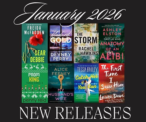 📚✨ New Year, New Books! ✨📚
January is bringing some must-read releases, and we’re ready to turn the pages and get started on ...