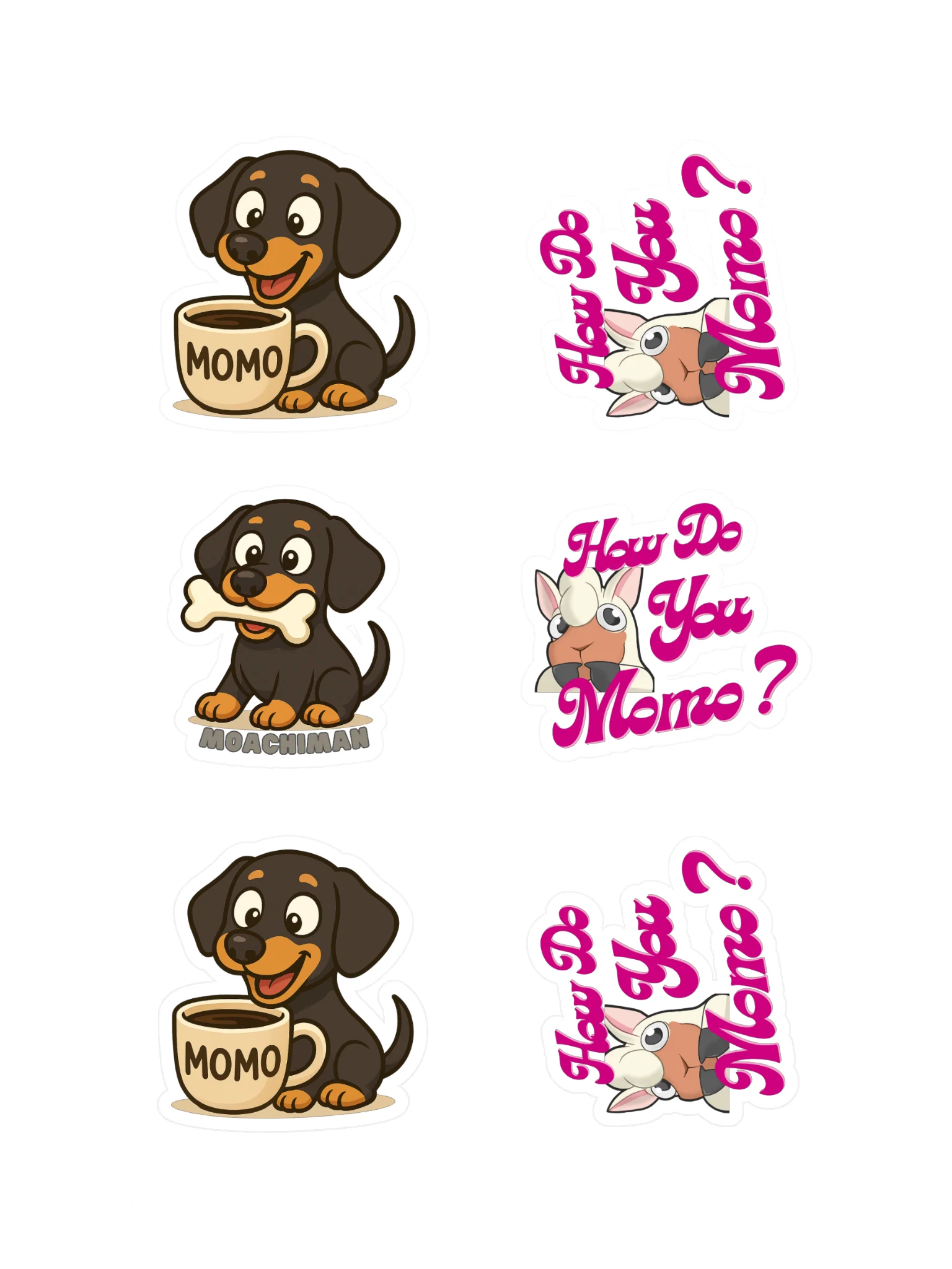 Moachiman Sticker Pack #1 product image (3)