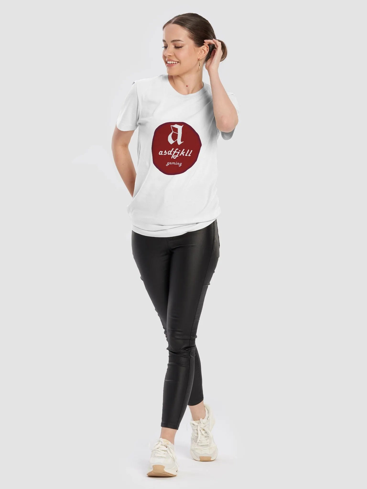 asdfjkll Gaming Logo T-Shirt product image (10)