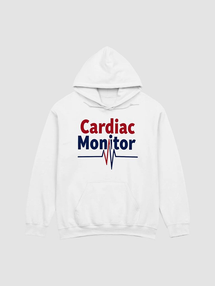Cardiac Monitor Heartbeat Hoodie product image (4)