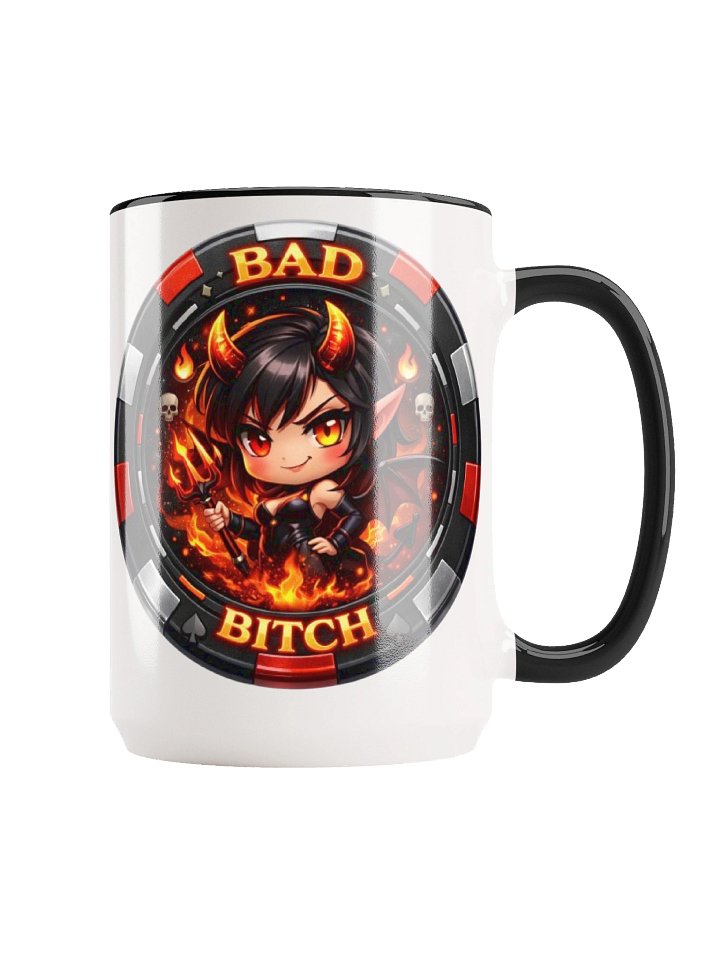 Bad Bish Poker Chip Mug product image (2)