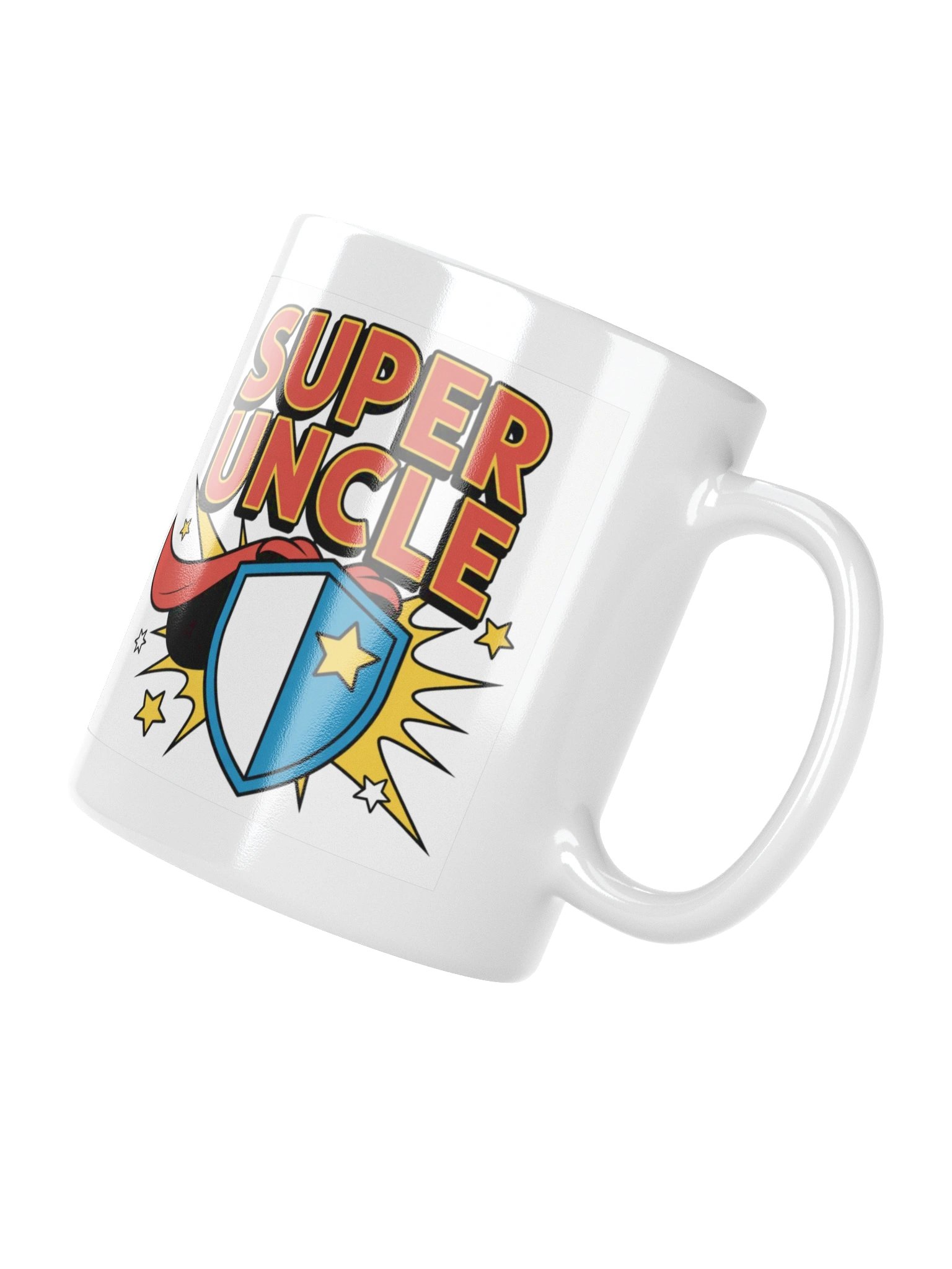 Super Uncle Comic Style Coffee Mug product image (11)