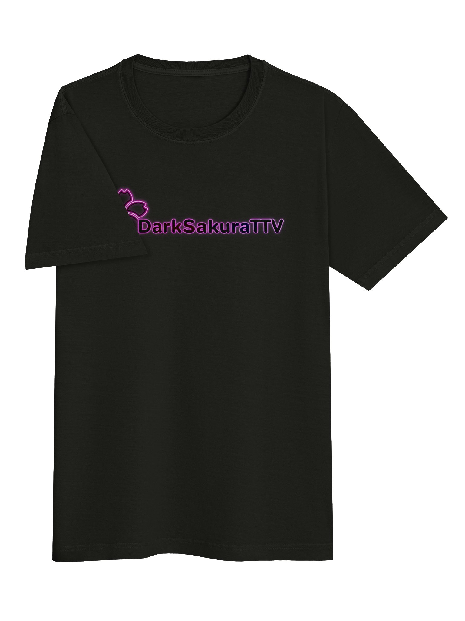 DarkSakuraTTV Neon Logo Unisex Oversized Garment-Dyed T-Shirt product image (10)