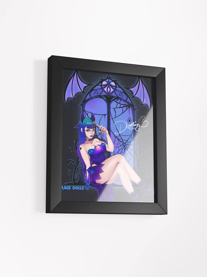 Blue Rage Doll x Darkling - Framed Poster product image (6)