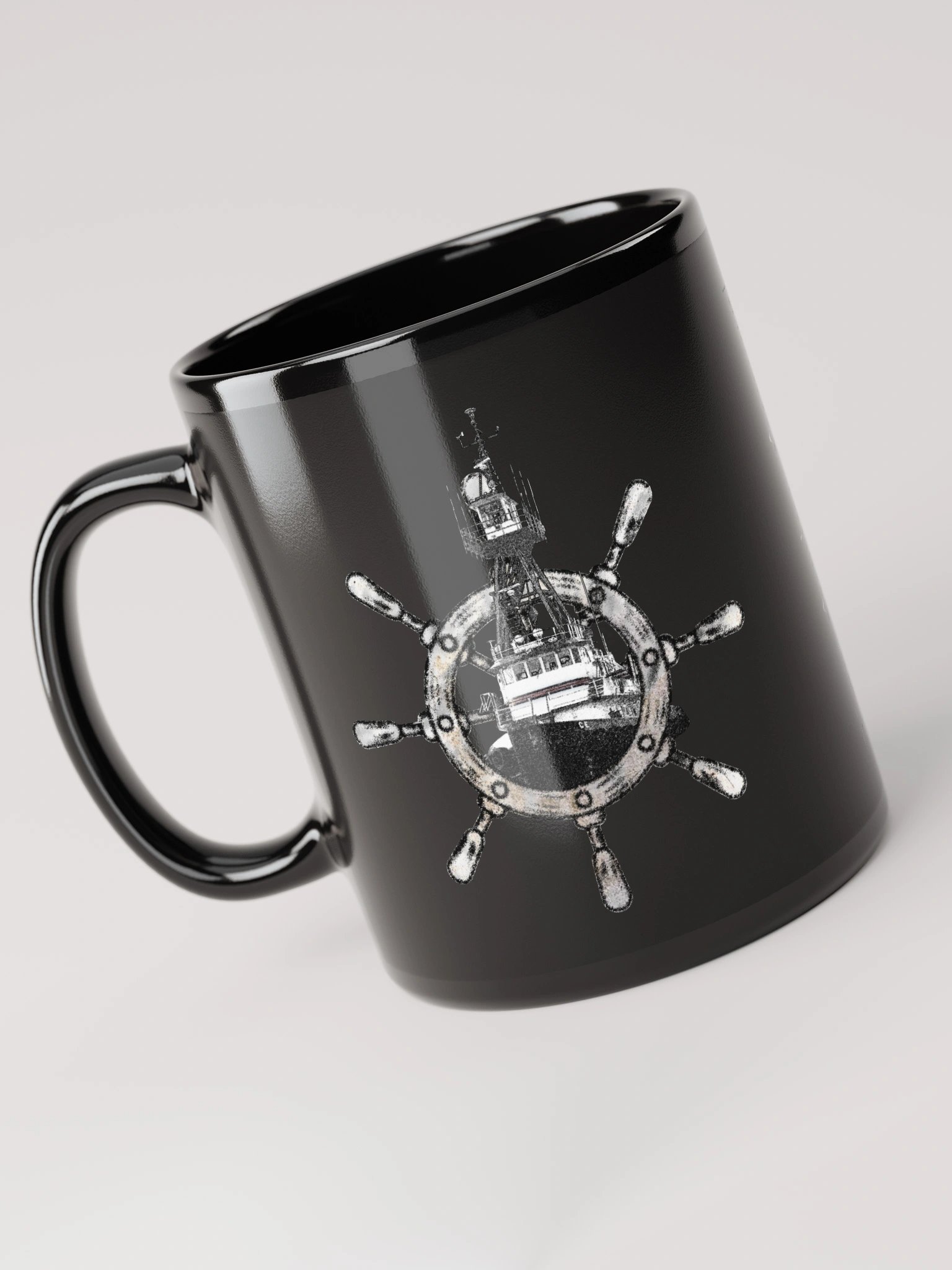 Ship Wheel & Tug CE Mug 11oz & 15oz product image (3)