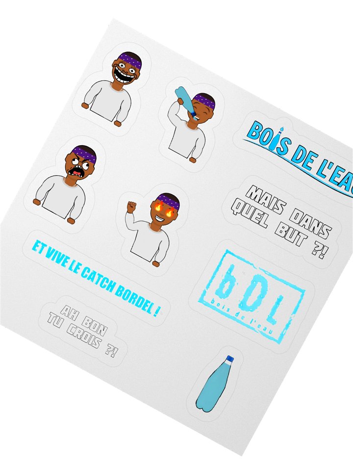 Mini Stickers "bois de l'eau" collectors product image (2)