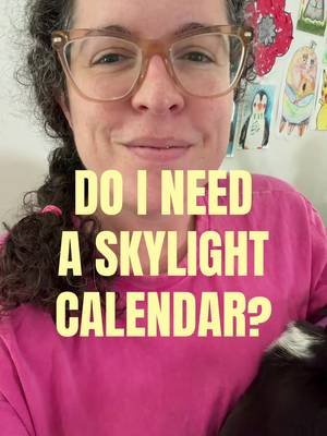 Do you have a @Skylight Frame  and if so has it actually been helpful? I’m thinking mostly for letting kids know what’s on the schedule and for their tasks. We do this on paper currently and it’s going very poorly 😂.  #nursepractitioner #workingmom #backtoschool #skylightcalendar 