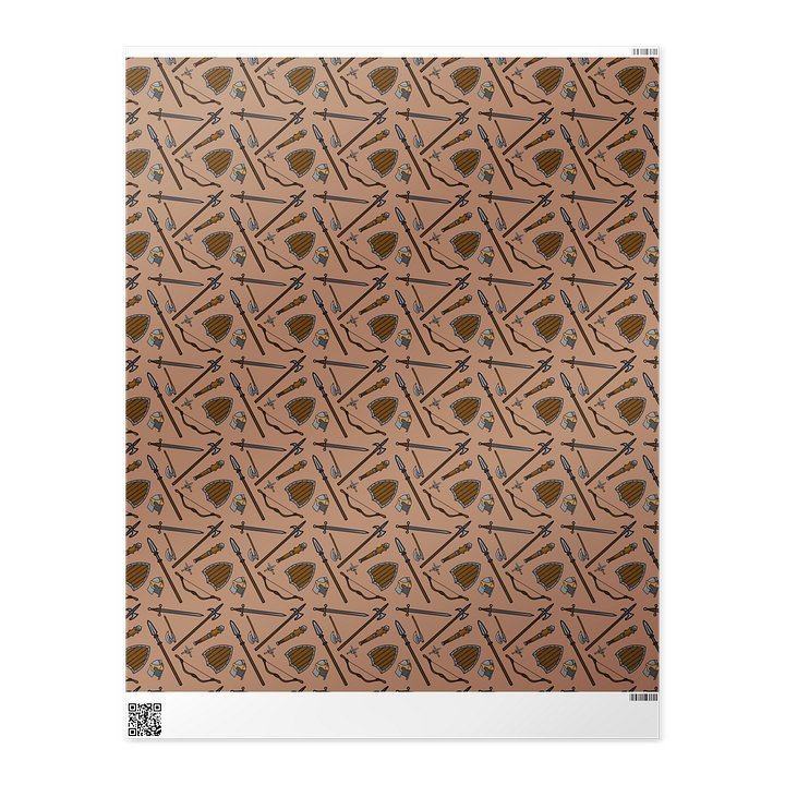 Fighter Wrapping Paper product image (1)