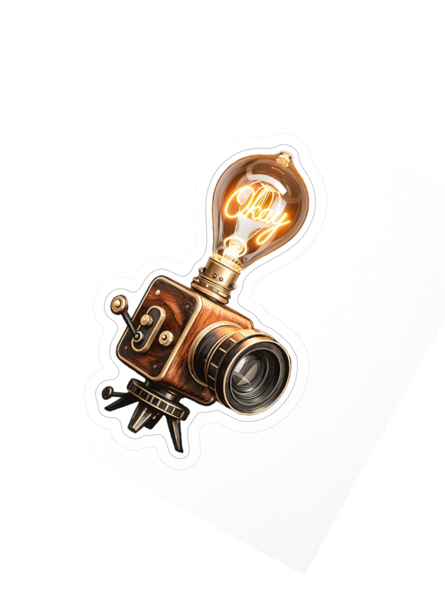 The Hours She Broke — Okay Ideas Camera Sticker product image (2)