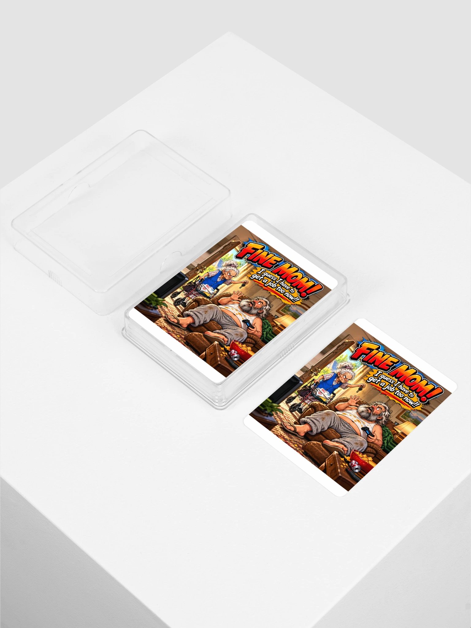 Fine Mom Poker Playing Cards product image (2)