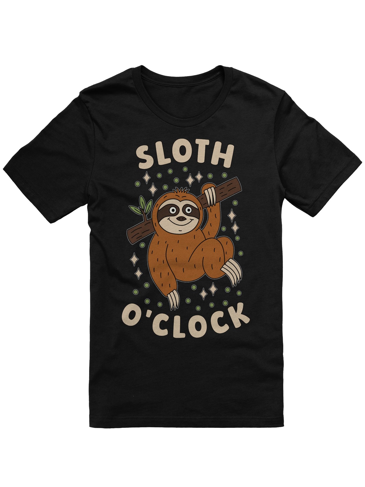 Sloth O'Clock Sloth Unisex T-shirt product image (1)