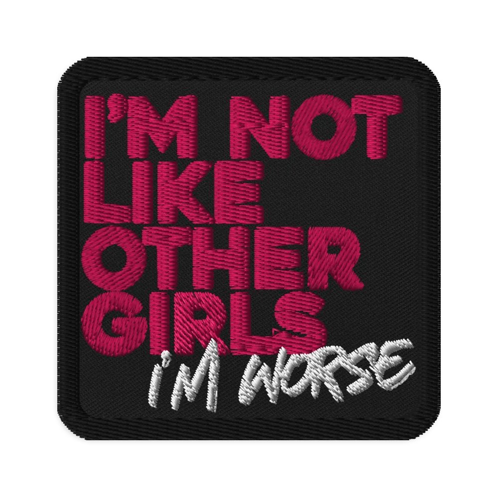 I'm Worse - Patch product image (1)