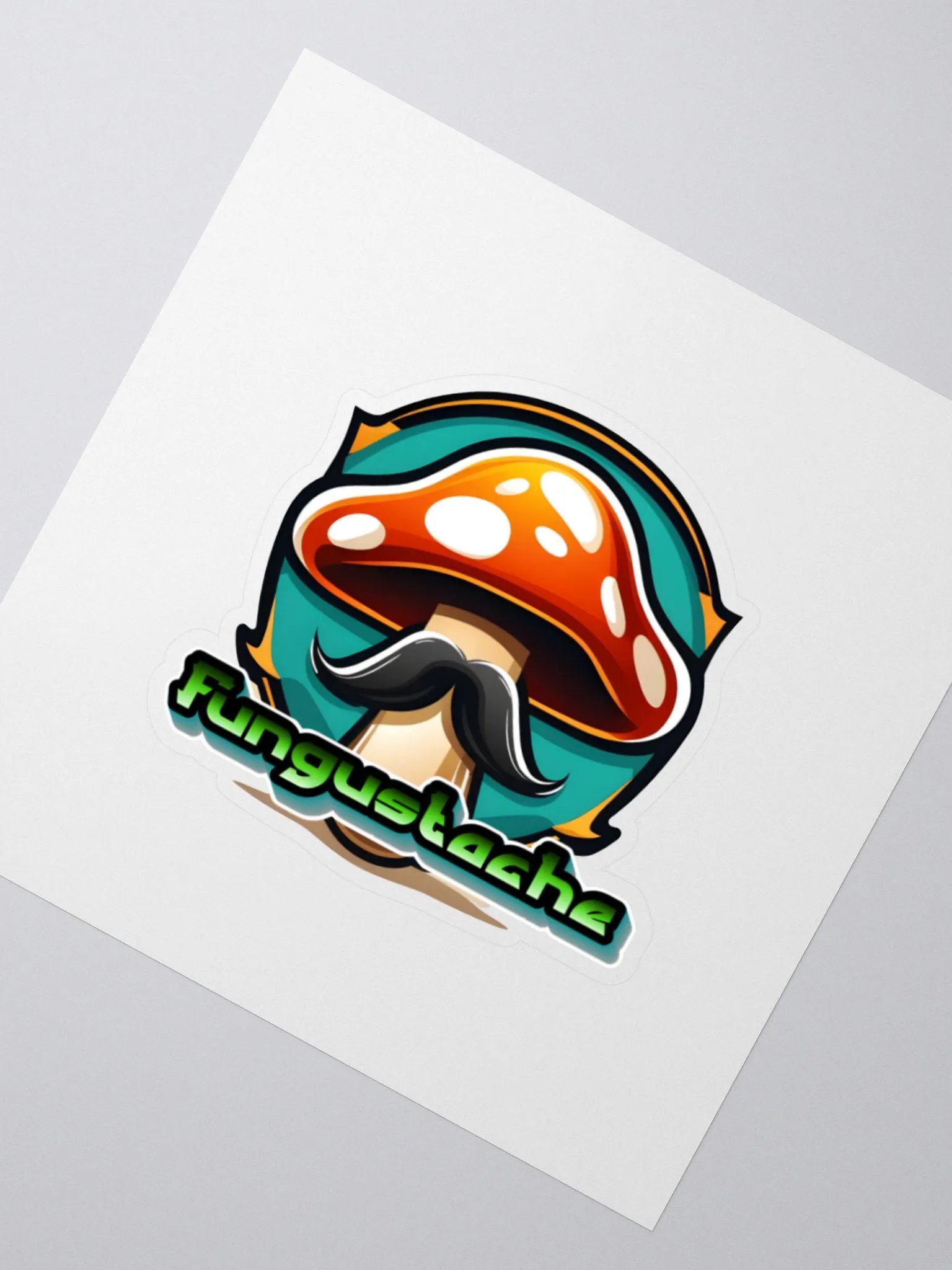 Fungustache Vinyl Stickers product image (2)