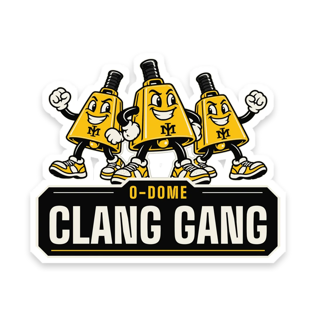 O-Dome Clang Gang — Kiss-Cut Sticker