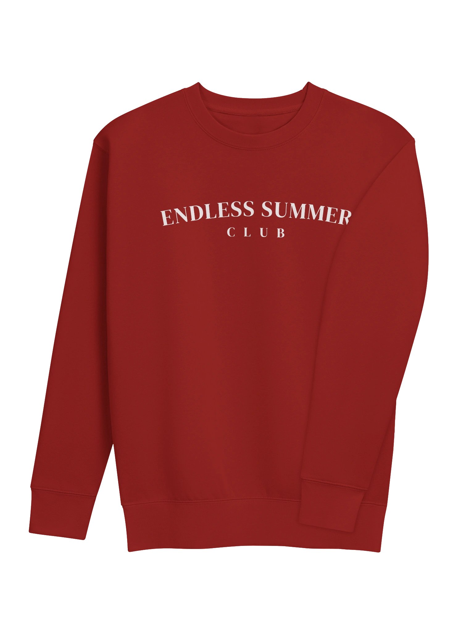 Endless Summer Club Arch Sweater Dark Red / Pink product image (4)