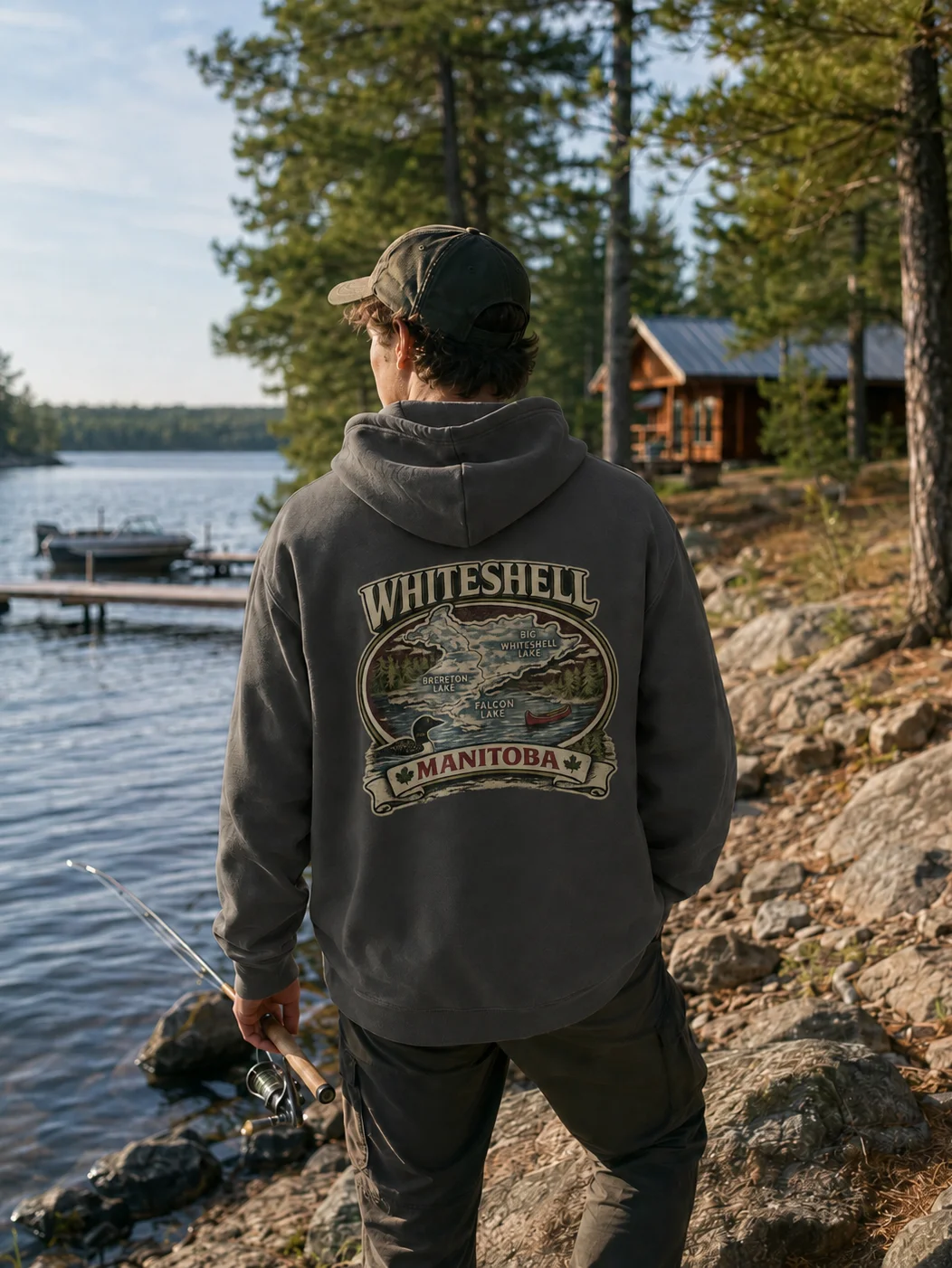 Whiteshell Manitoba Vintage Hoodie product image (5)