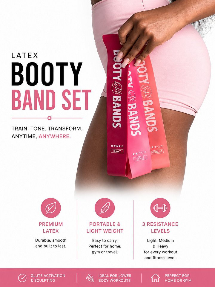 LATEX RESISTANCE BAND SET (3) product image (1)