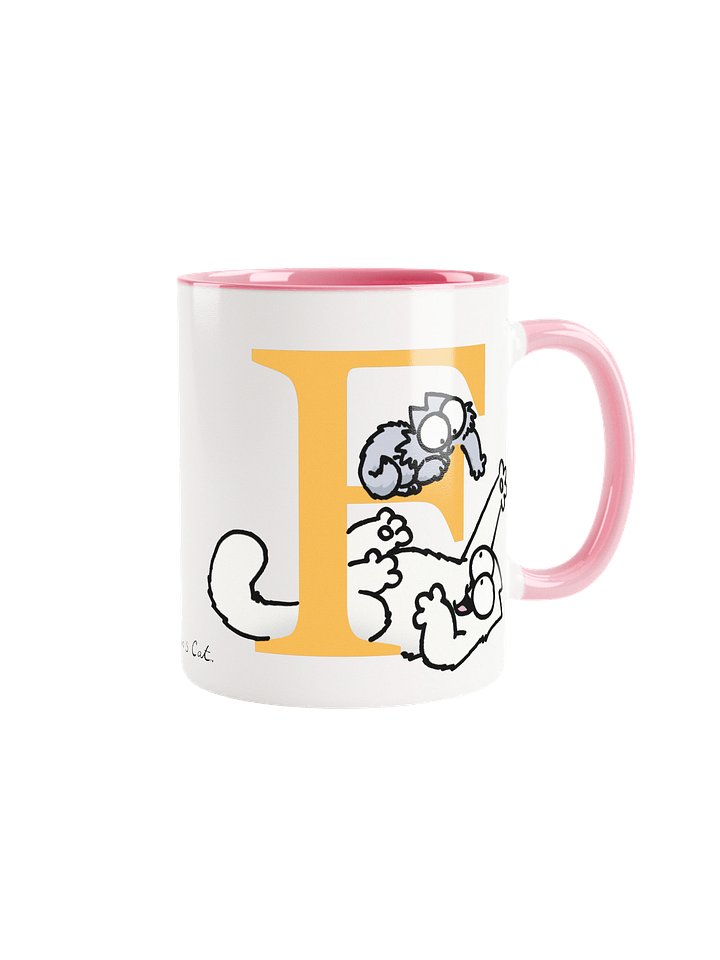 Cat Monogram Mug - F product image (2)