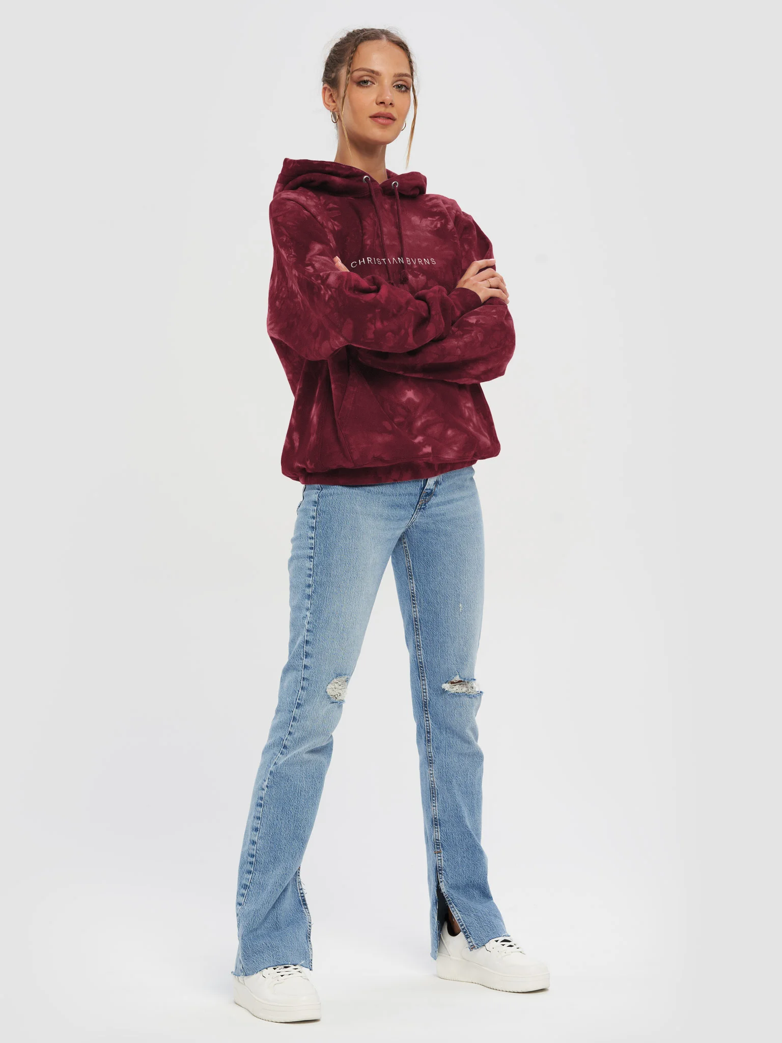 Minimal Tie-dye Hoodie product image (6)