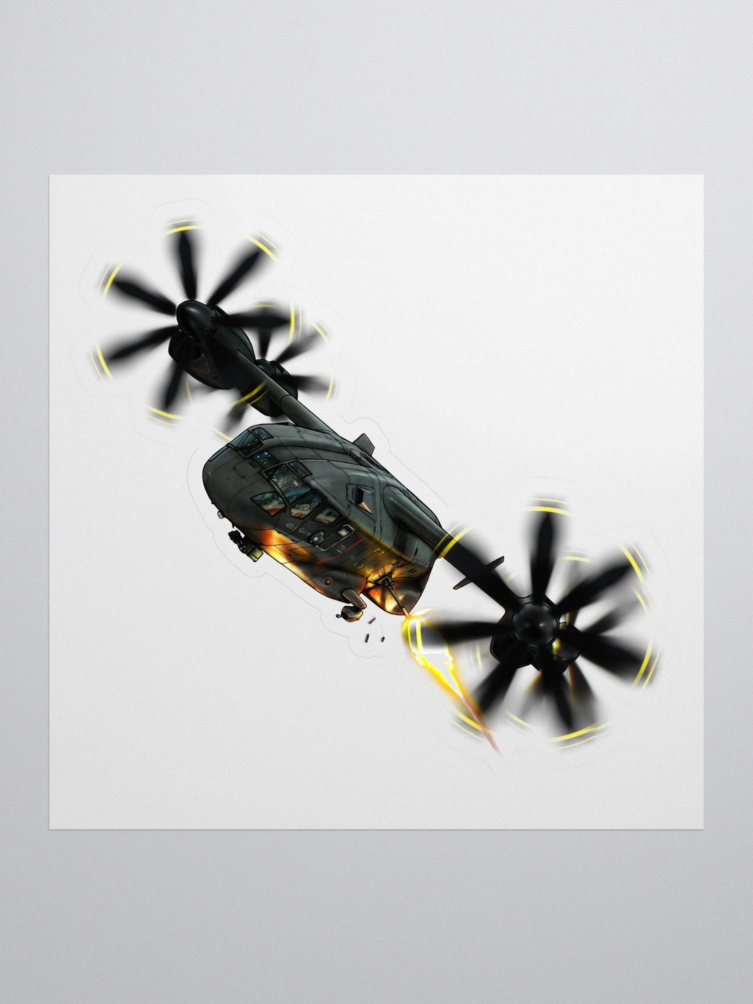 Tarantula - Spec Ops Black (5.5 inch Sticker) product image (1)