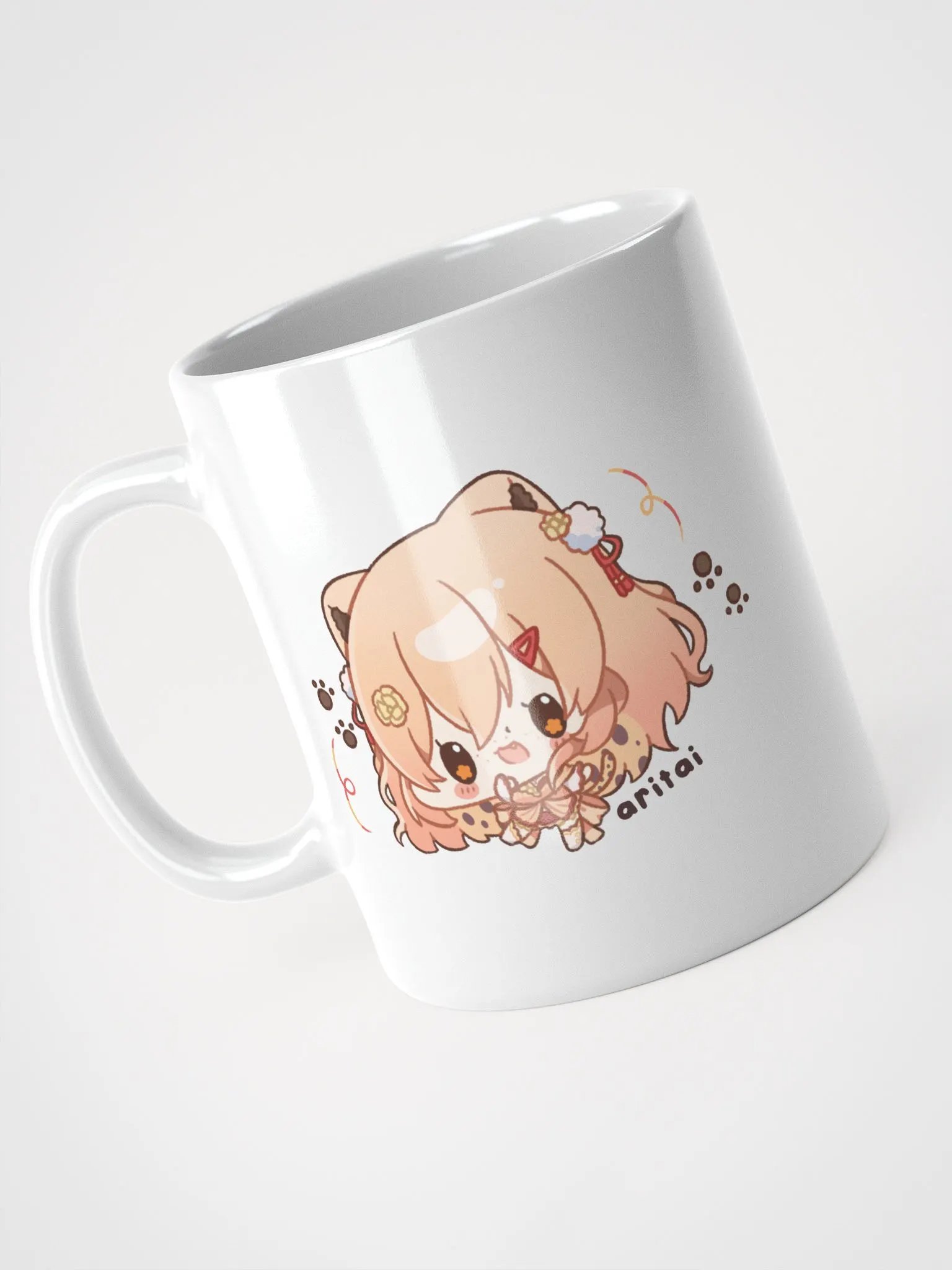 aritai 🐾 Chibi Mug (White) product image (3)