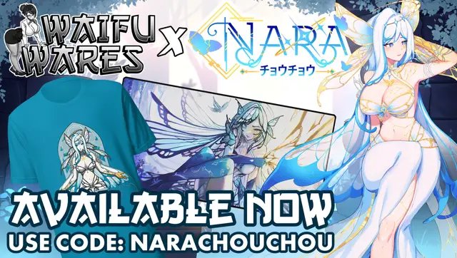 ✨MERCH DROP ALERT✨ I'm super happy to parter with @WaifuWaresUK for this merch drop ~ includes FIRST-TIME keychain & apparel of my new model! Pre-orders available for a limited time at https://waifuwares.co.uk/collections/narachouchou Remember to checkout with my code 